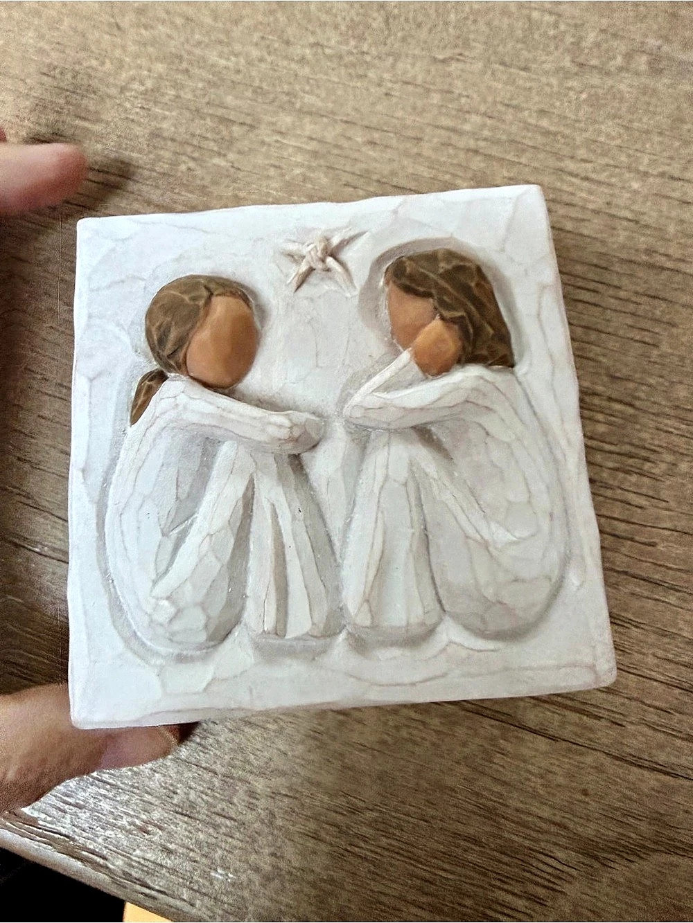 Willow Tree Friendship Figurine in White
